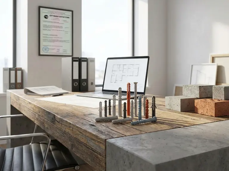 Сертификат на дюбели